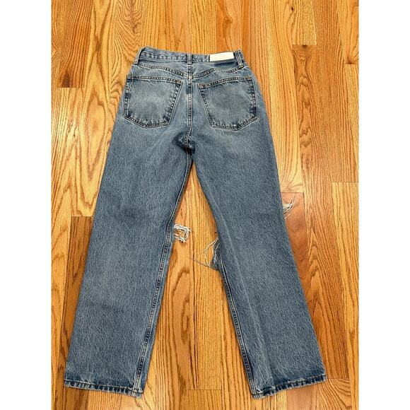 Re/Done 90’s Crop Low Slung Jeans - Picture 3 of 7